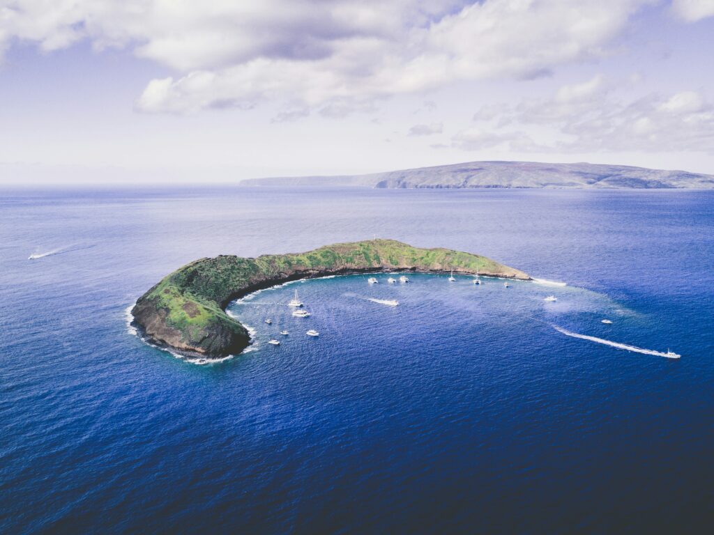 places to go in Maui - Molokini Crater