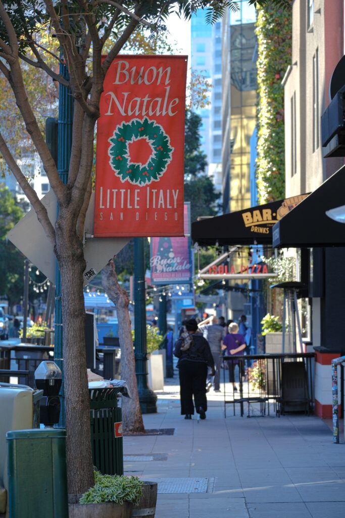Places to go in San Diego - little Italy